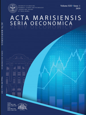 Acta Marisiensis. Seria Oeconomica - NUMĂRUL CURENT*